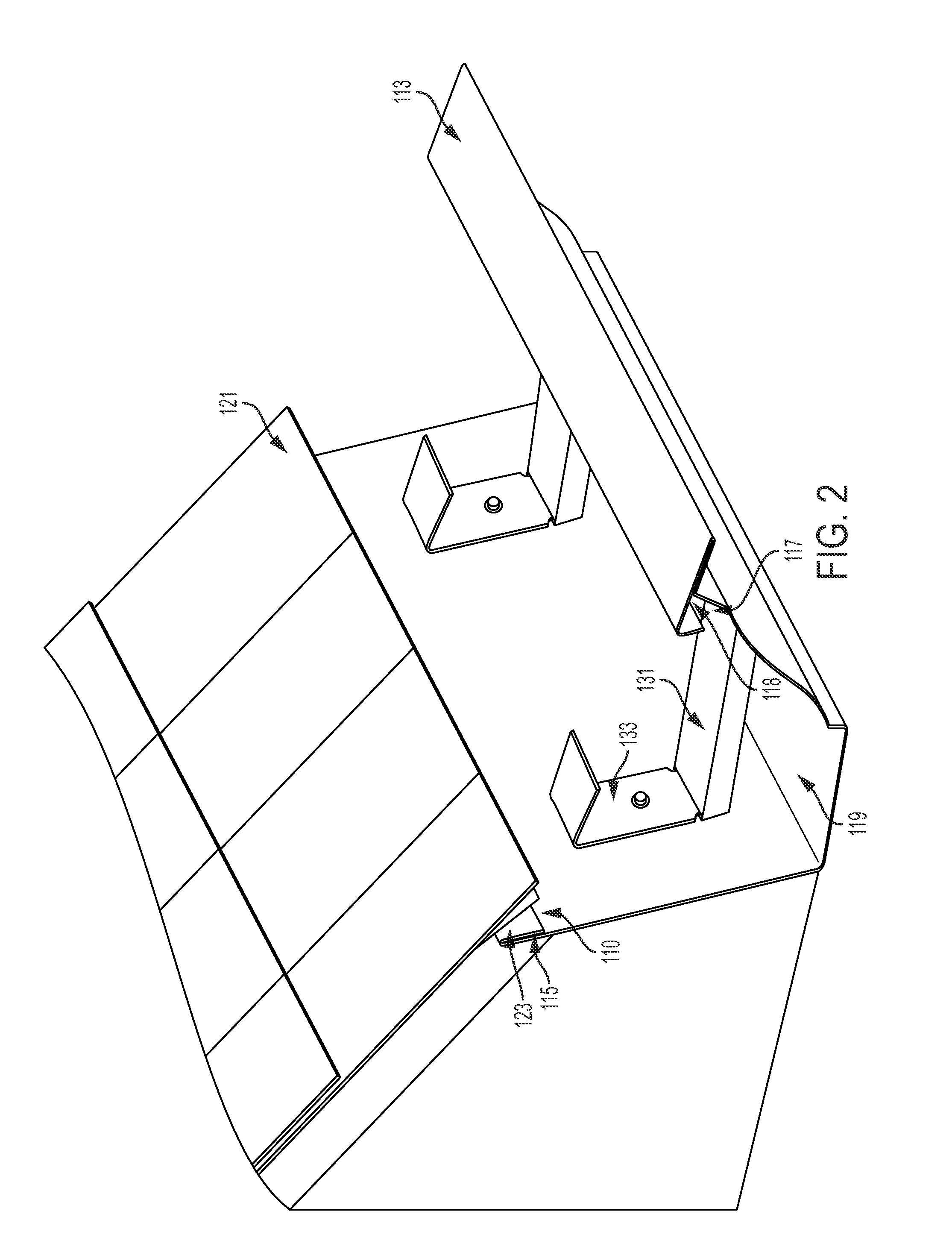 Rain gutter system