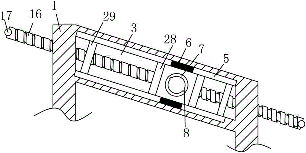 Power wire pay-off device