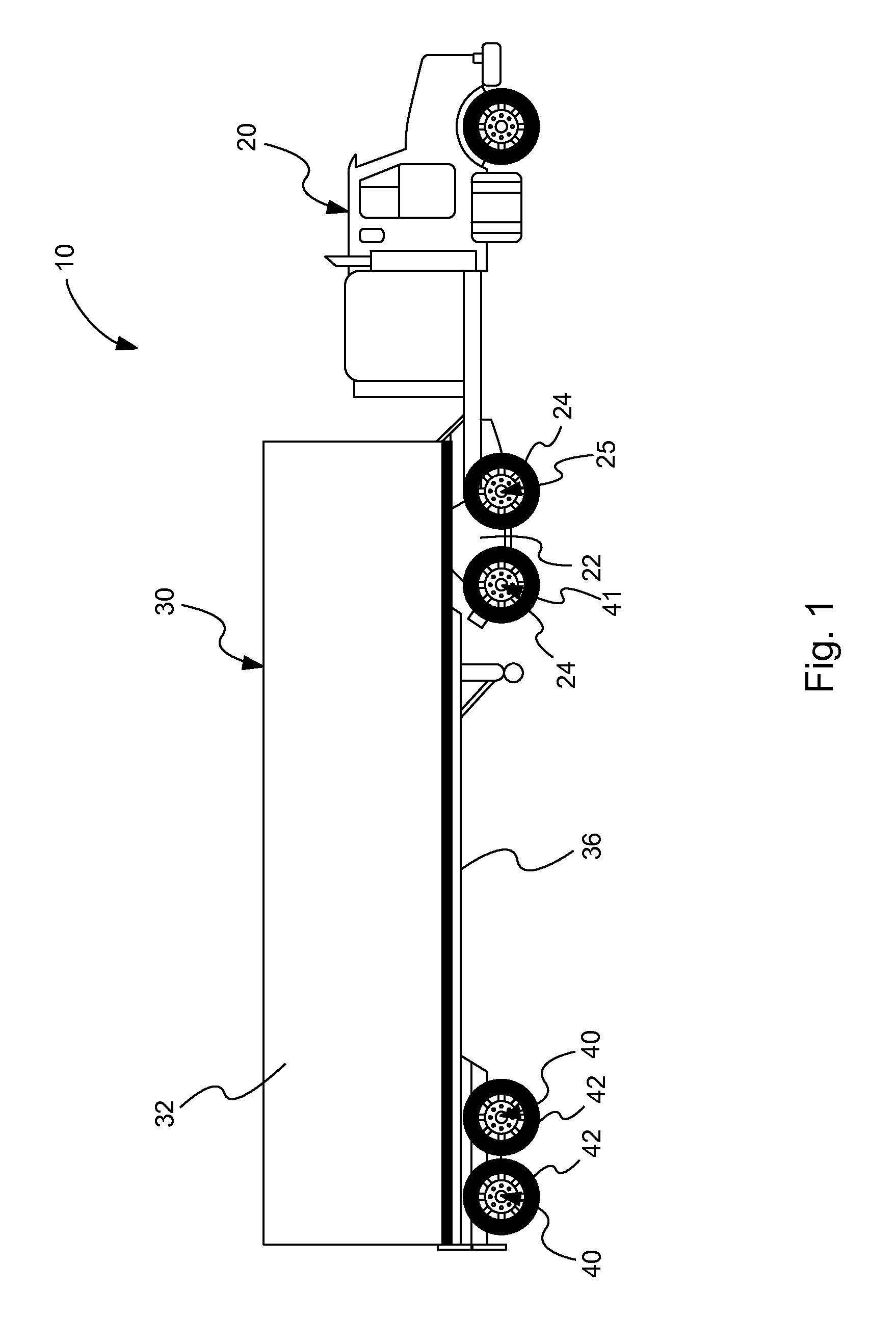 Electric drive system for passive vehicle