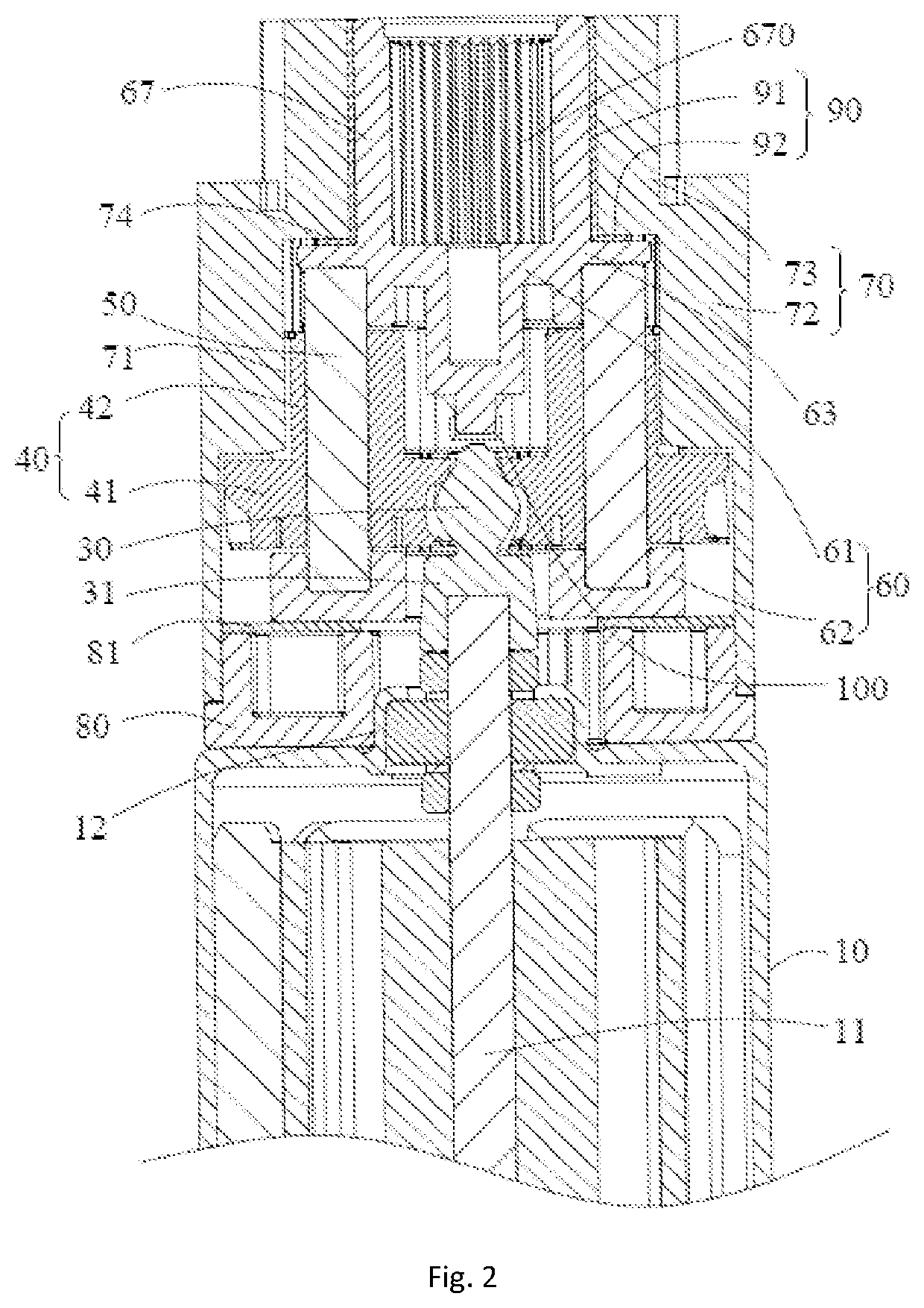 Gearbox and driving device using the same