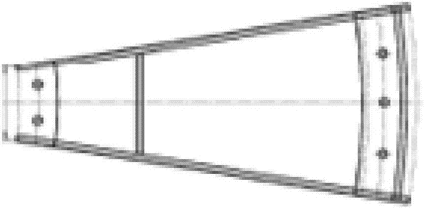 A method for processing the segment end face of a large-scale double-layer thin-walled D-shaped section vacuum chamber