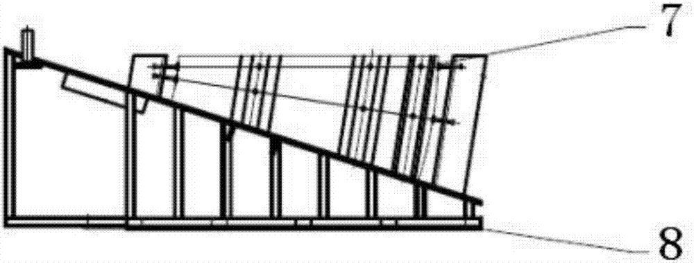 A method for processing the segment end face of a large-scale double-layer thin-walled D-shaped section vacuum chamber