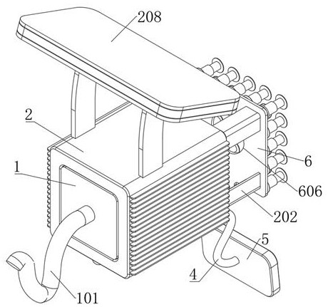 Optical camera shooting assembly of vehicle-mounted automobile data recorder