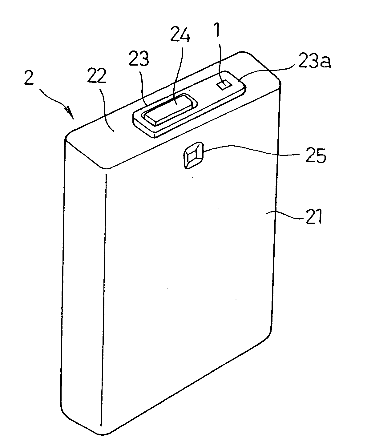 Information recording method and device for battery