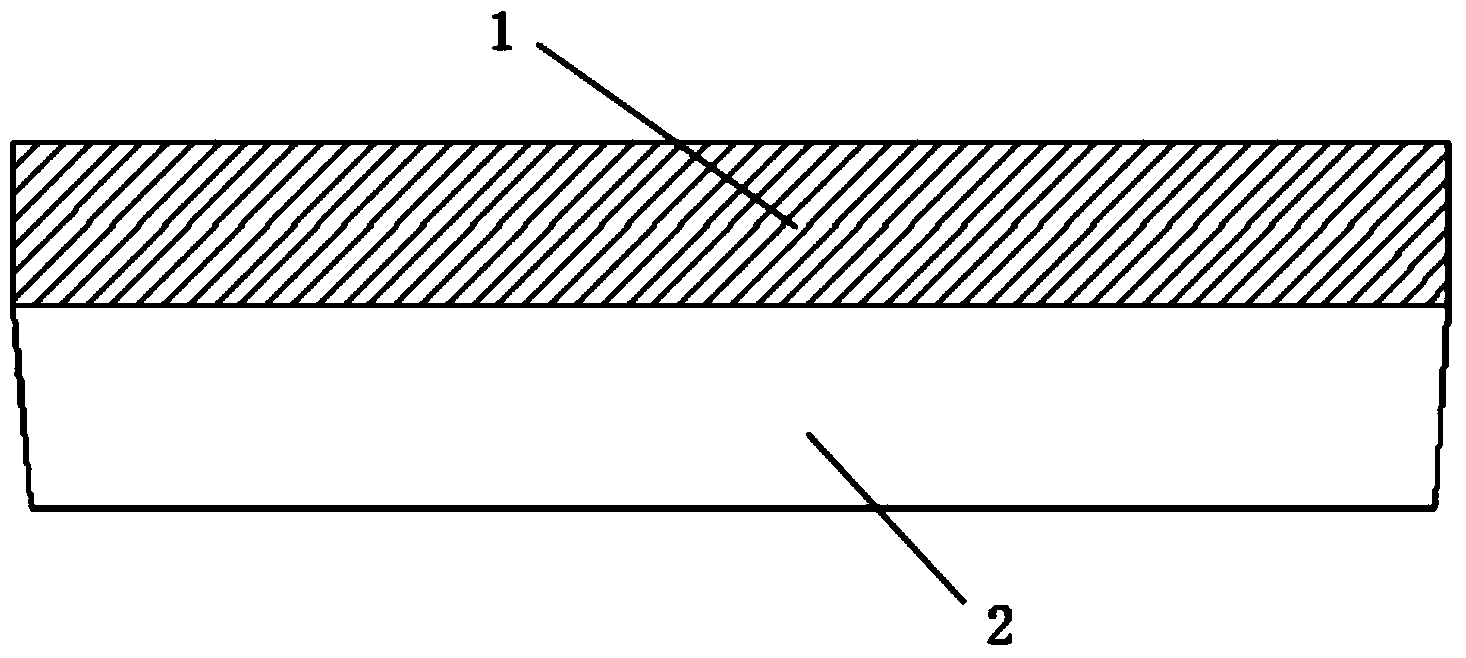 Composite patterned substrate and preparation method thereof