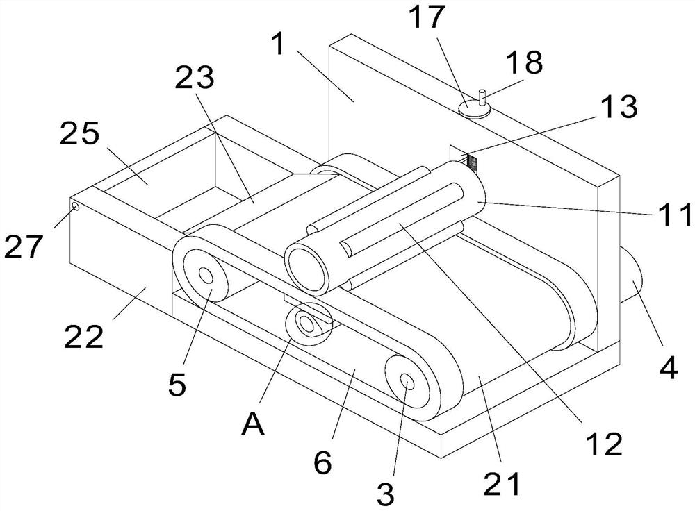 Impact testing device for impact-resistant gypsum plaster board