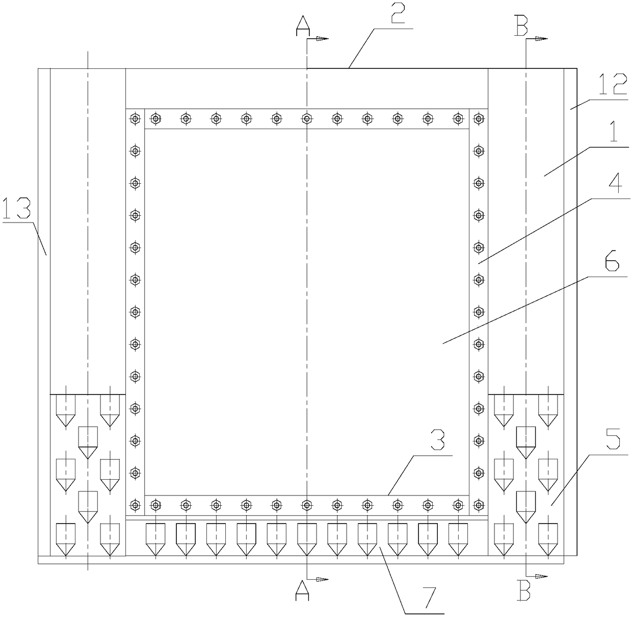 Quick-mounting type curtain cloth flood preventing and dam protecting device