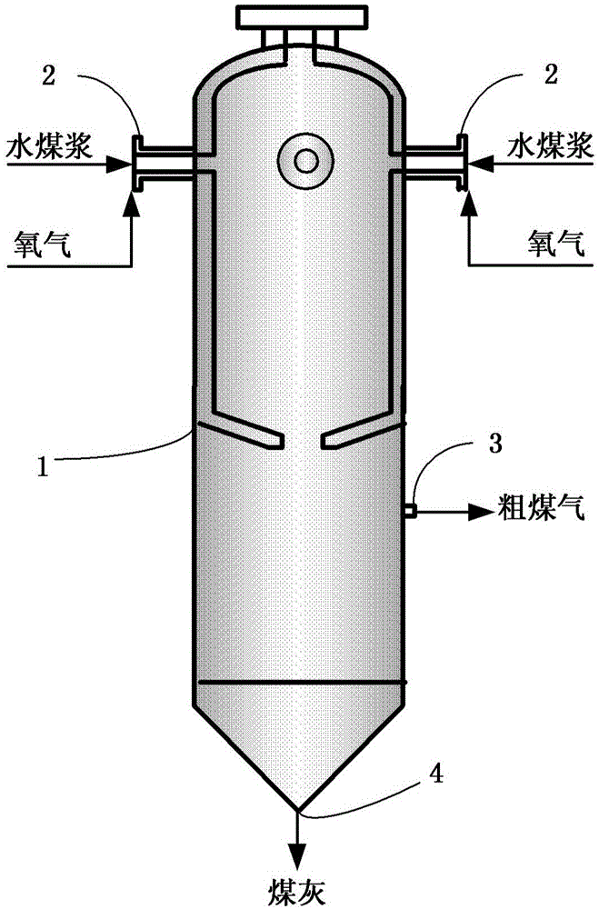 A furnace temperature self-learning control method for a coal gasification furnace system