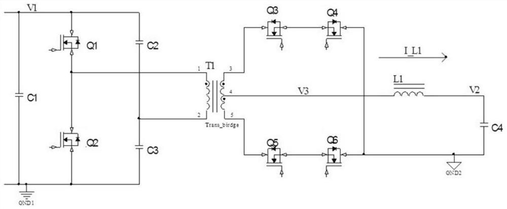 A power conversion device and control method for a positive and negative bidirectional switching power supply