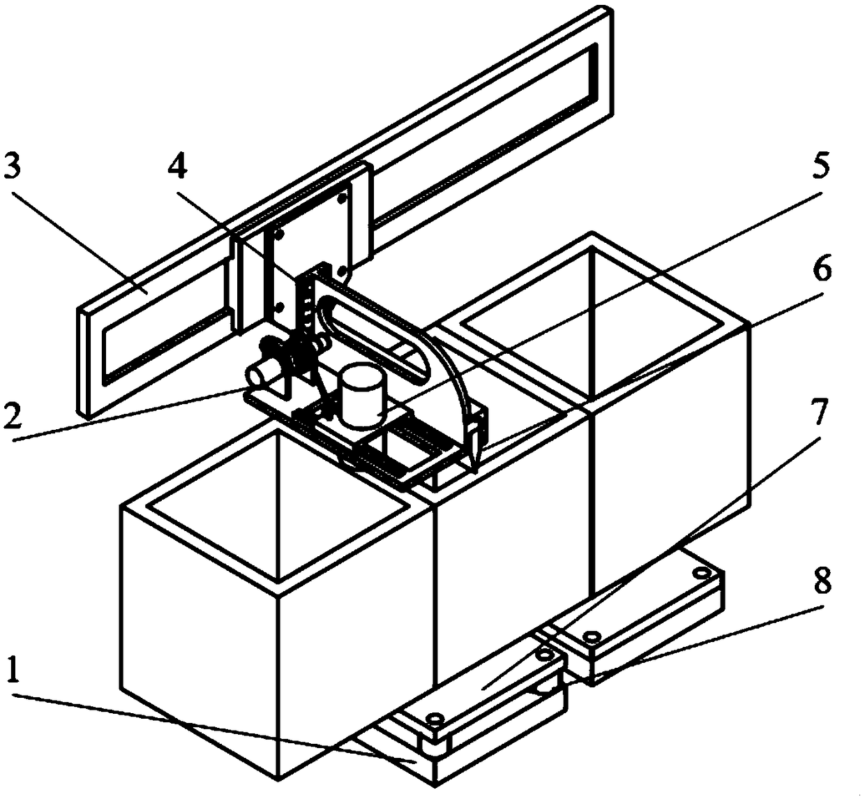 SLS metal 3D printer automatic leveling method