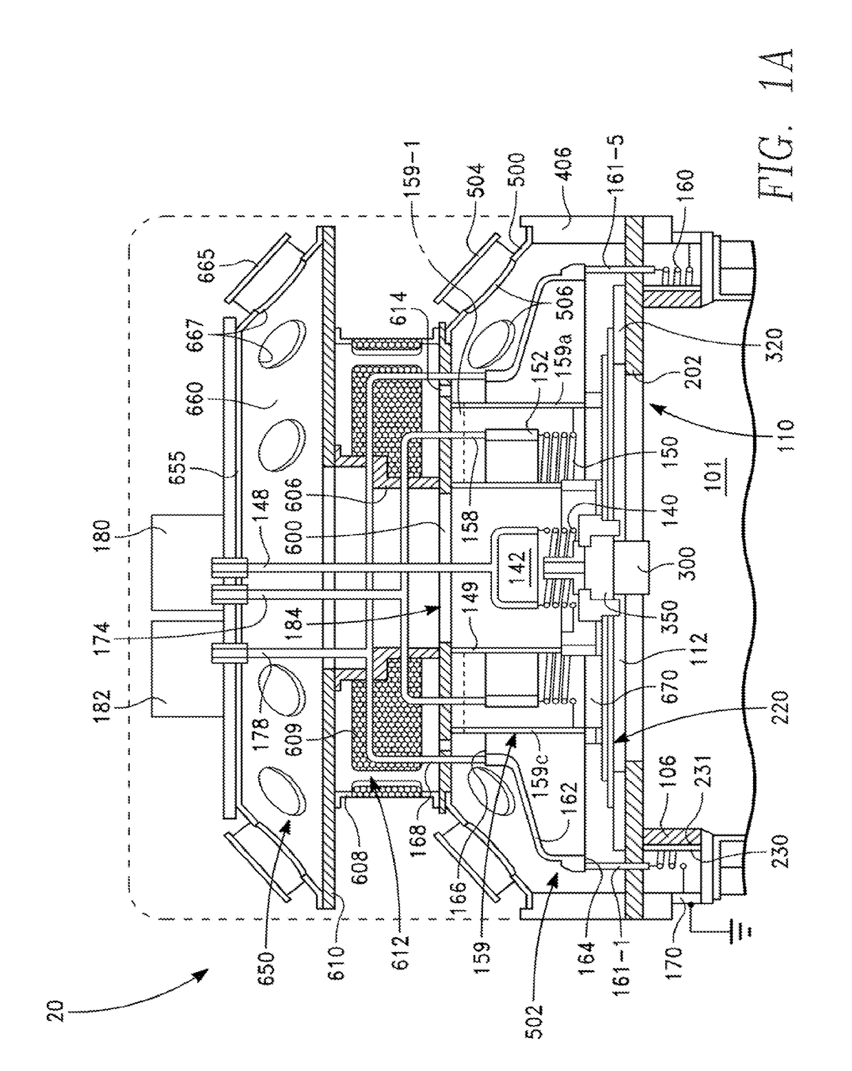 Inductively Coupled Plasma Source with Multiple Dielectric Windows and Window Supporting Structure