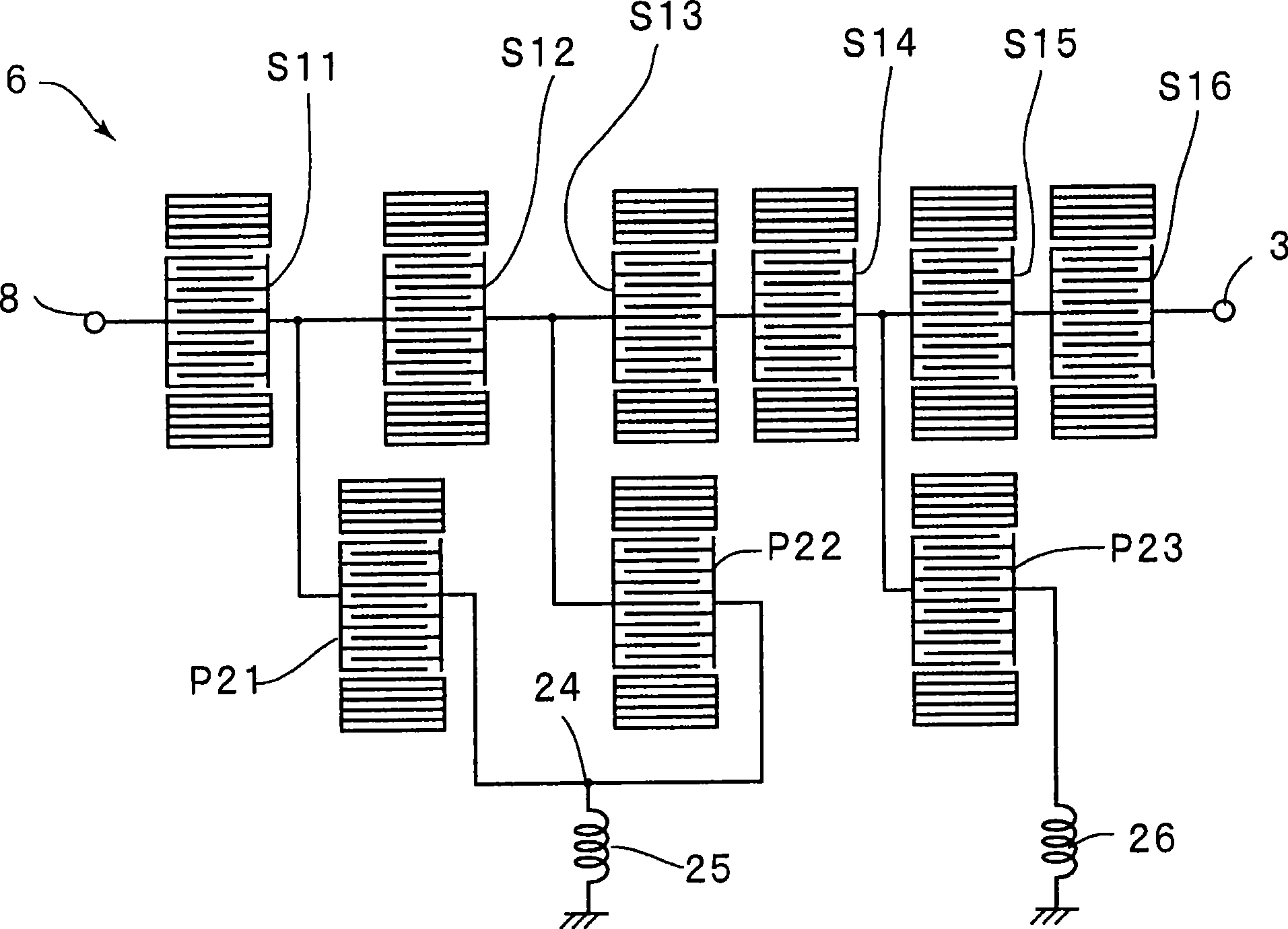 Wave demultiplexer