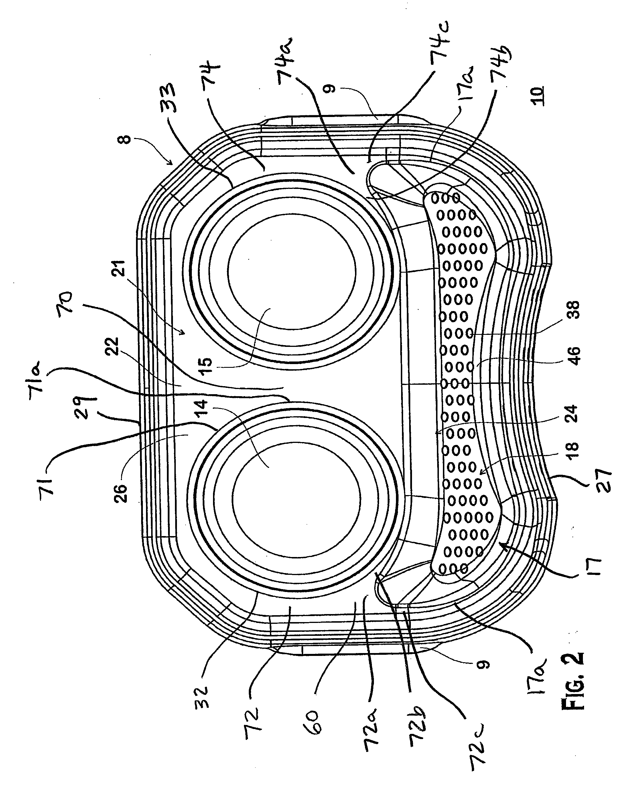 Pet feeding system and method for collecting spilled food and water