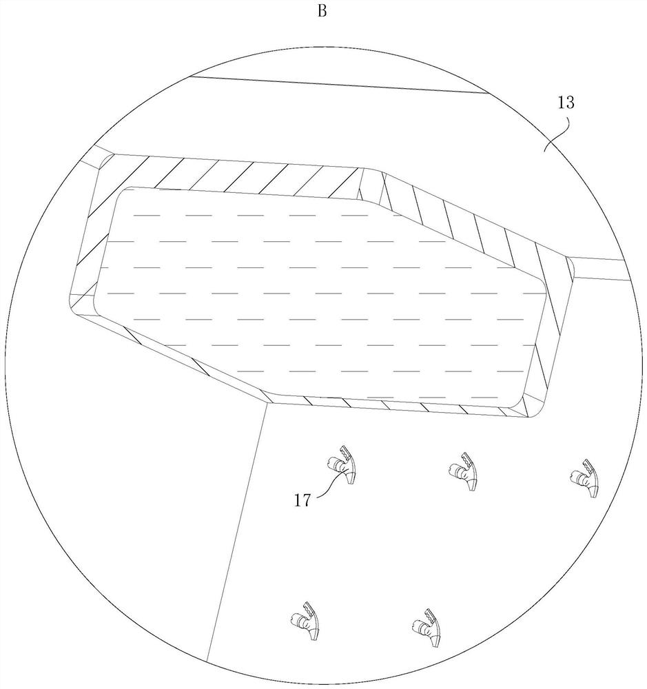 A football shooting training device for sports