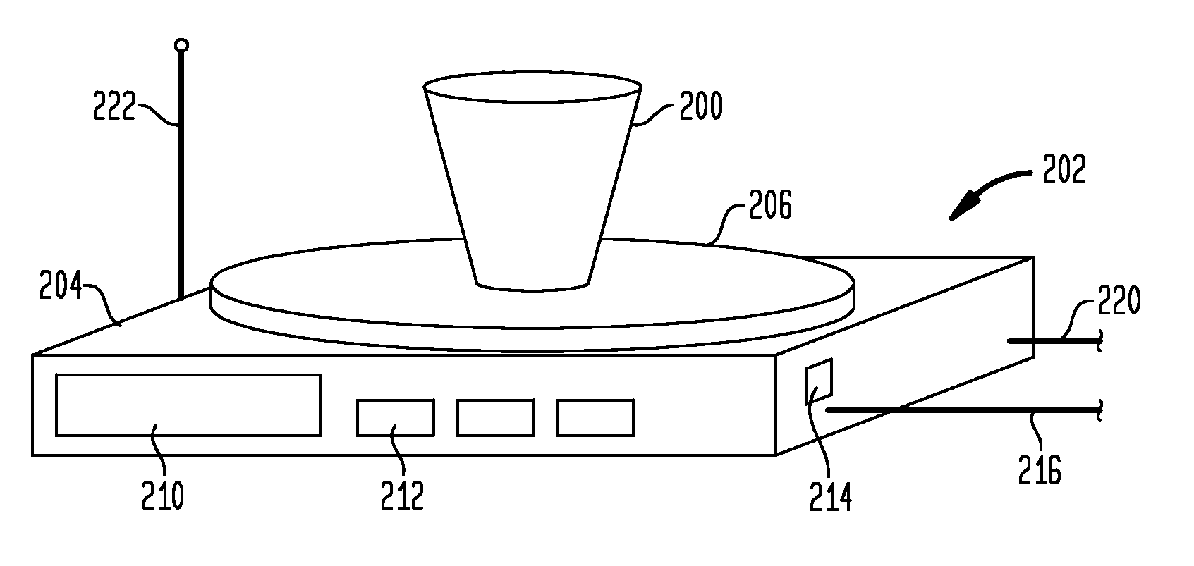 System and Method Using a Scale for Monitoring the Dispensing of a Beverage