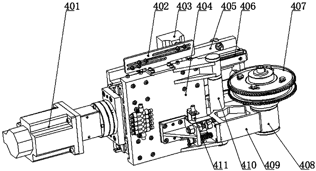 Vertical numerical control gear chamfering machine