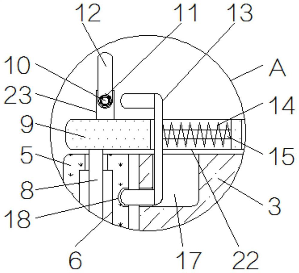 Anti-explosion hole hole capable of being disassembled and replaced