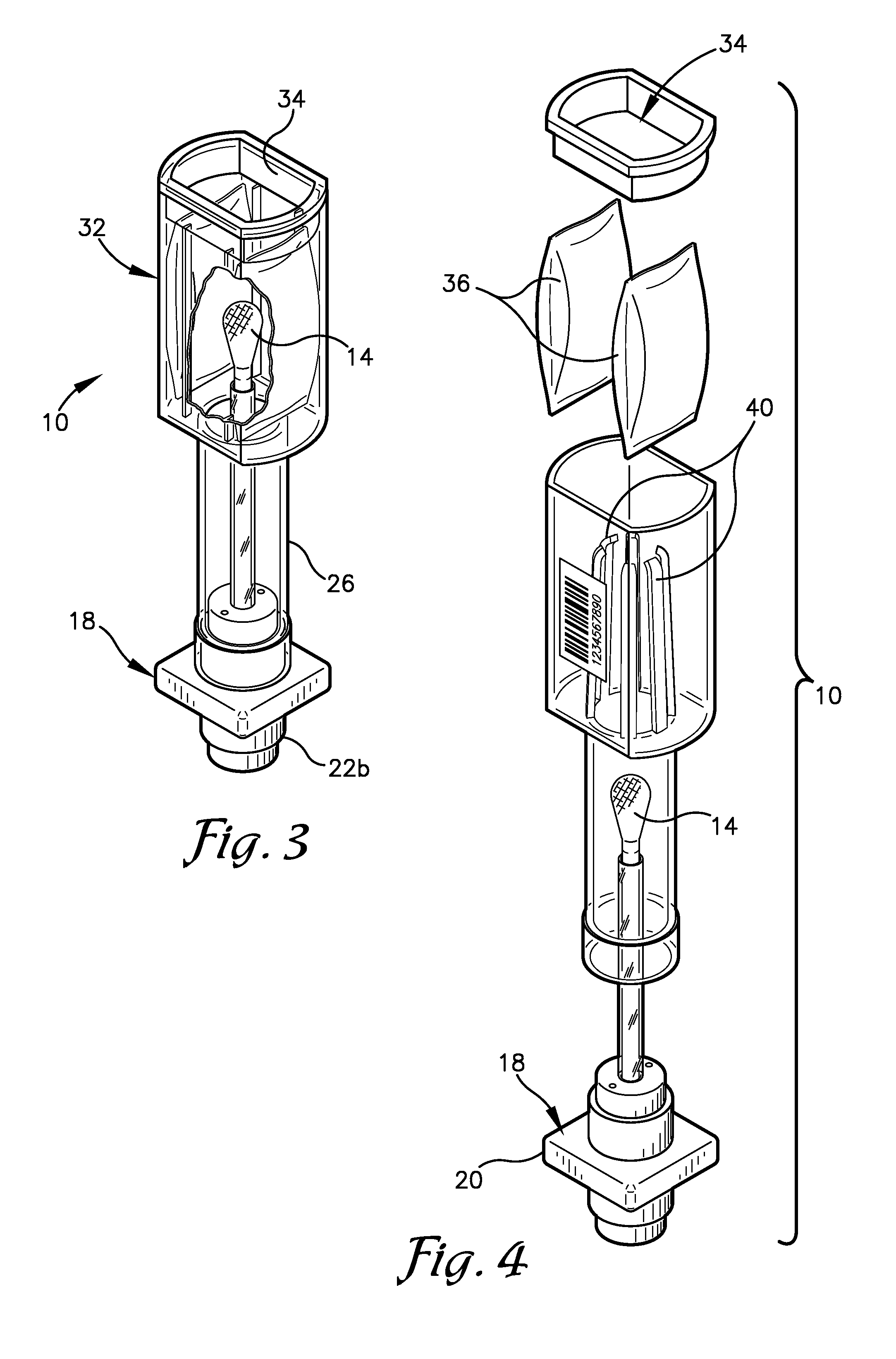 Evidence collector with integral quantified reagents and method of modulating specimen drying time