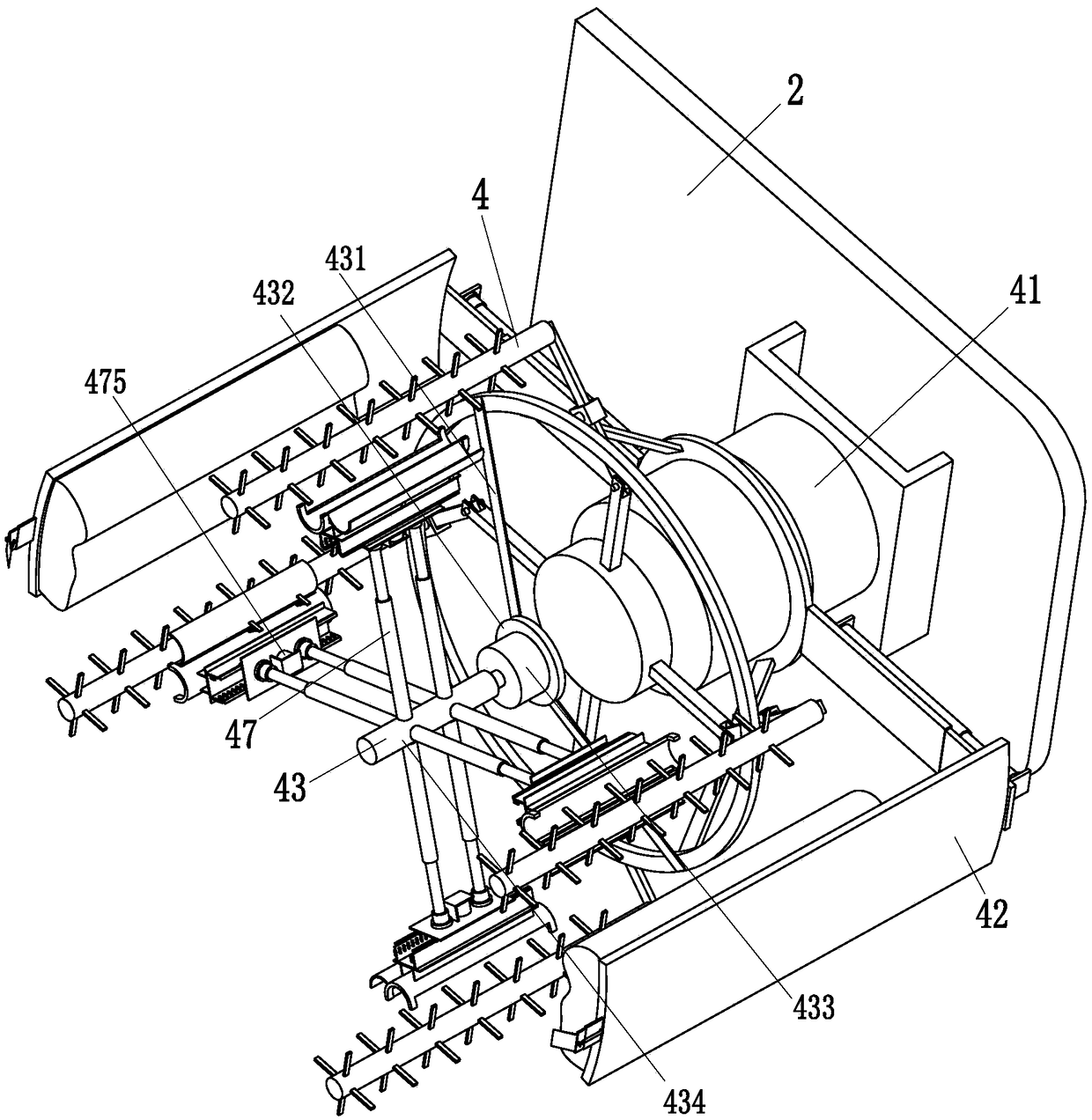 Cleaning device of photovoltaic convergence box