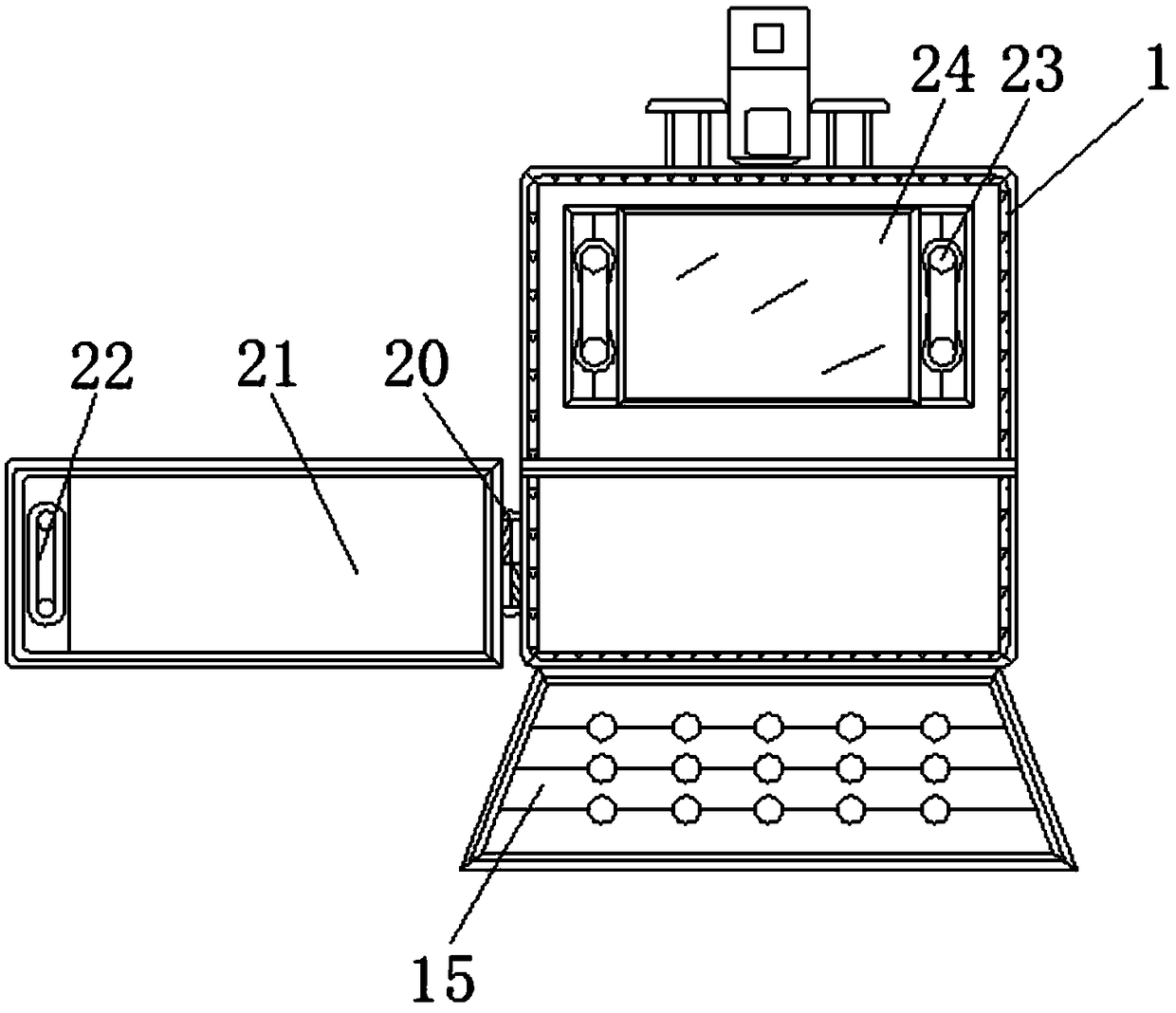 Metallurgy centrifugal separator capable of achieving classifying recycling