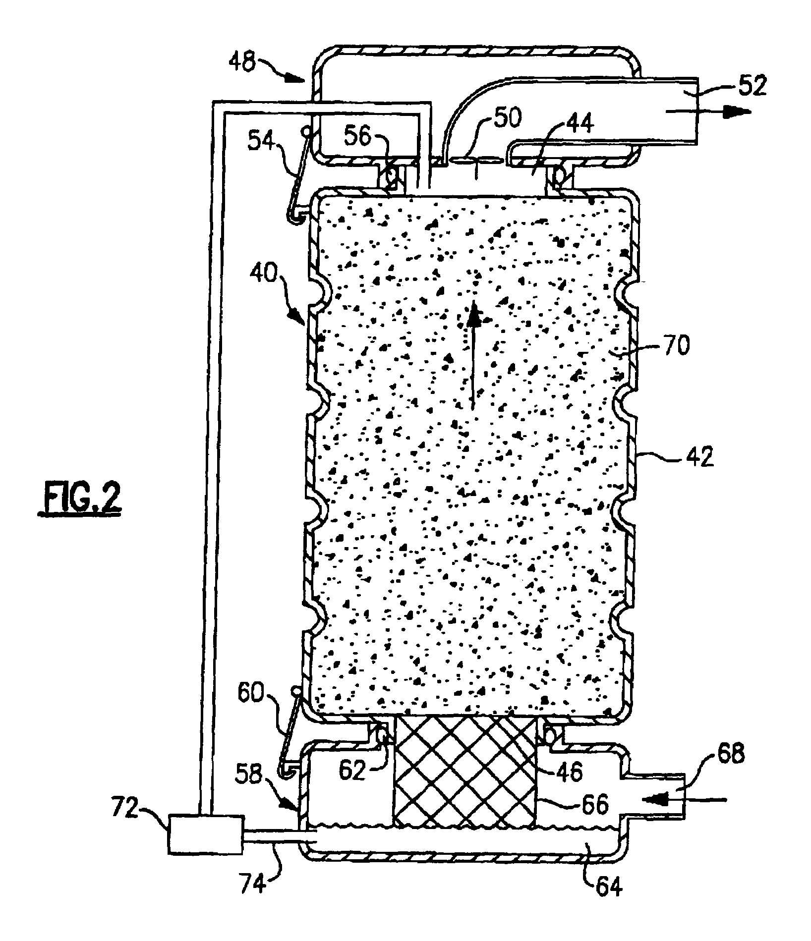 Closed loop work station bioremediation using mini-reactor cartridges