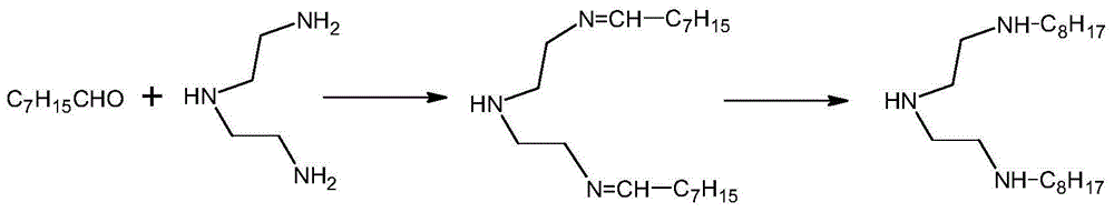 Preparation method of N1-n-octyl-N2-[2-(n-octylamino) ethyl]-1,2-ethidene diamine