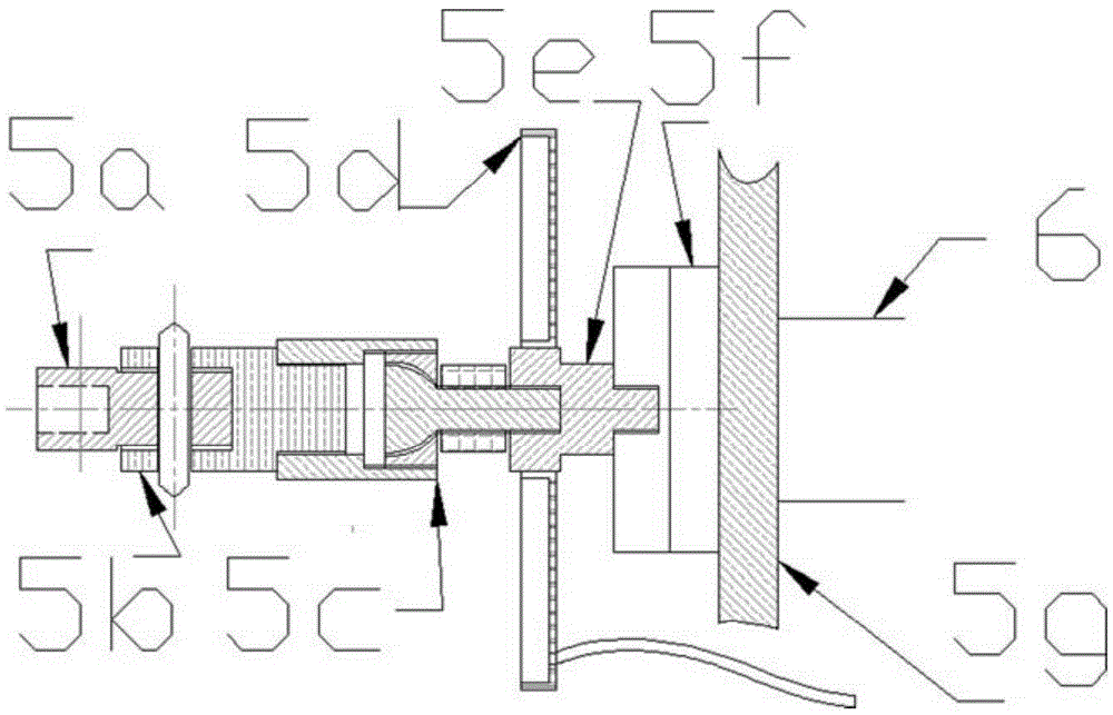 A slow stretching test device with high temperature and high pressure circulating water and its use method