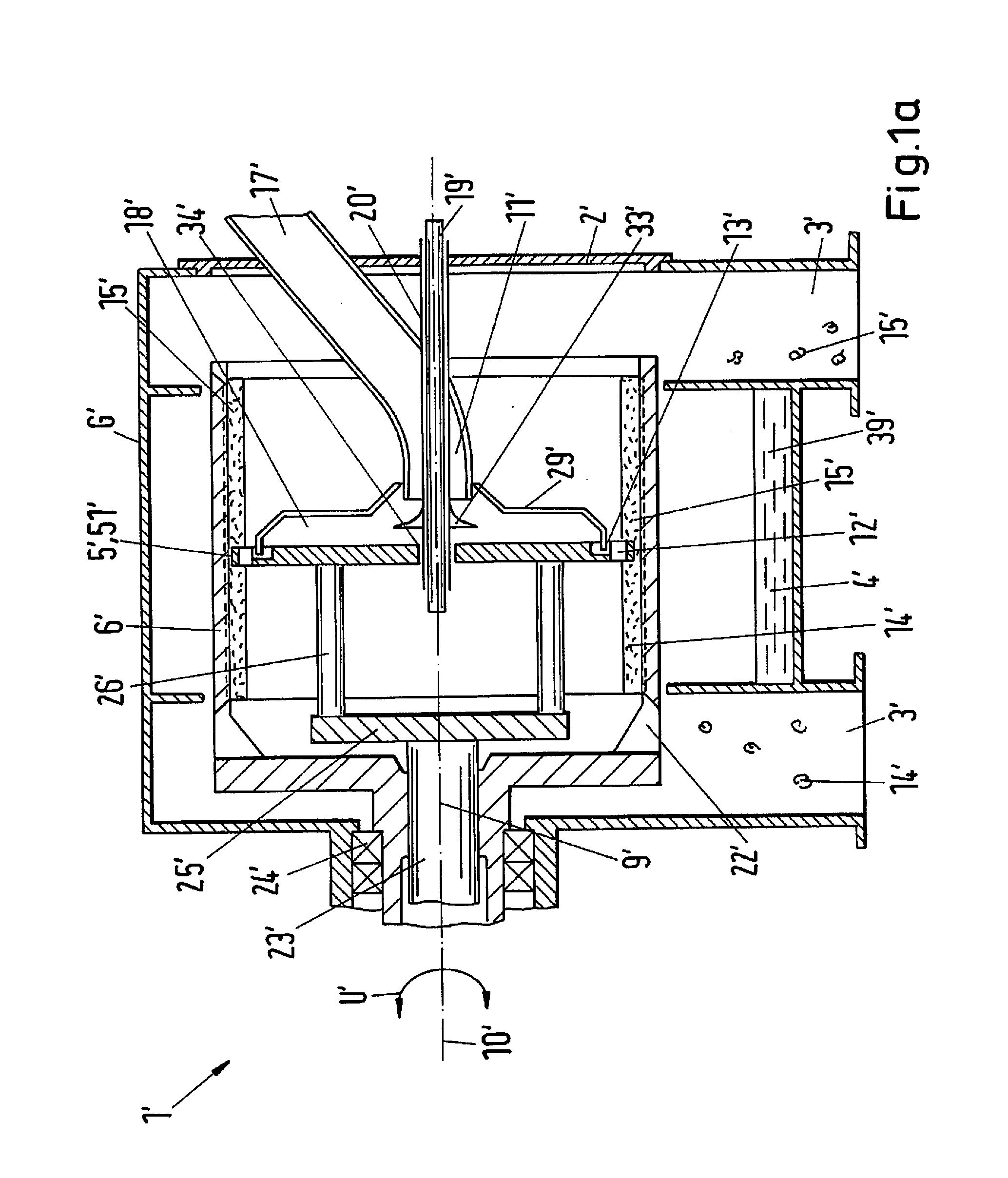 Double-action pusher centrifuge and pusher base device