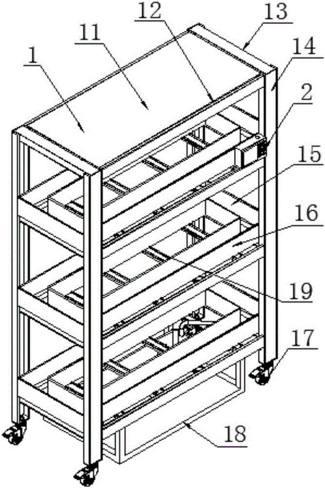 Indoor planting system with controllable water supply