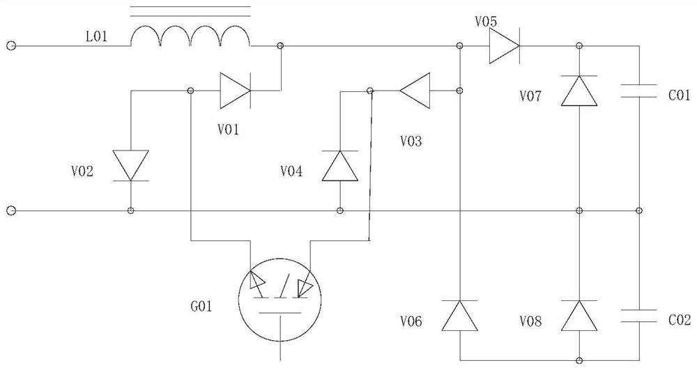 Voltage multiplying rectifying PFC circuit and control method thereof, storage medium and inverter air conditioner