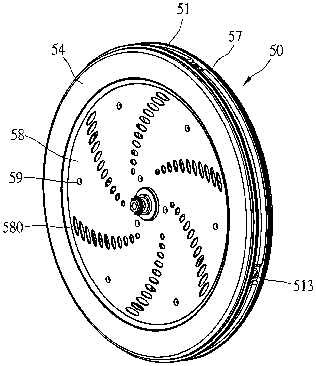 Flywheel structure