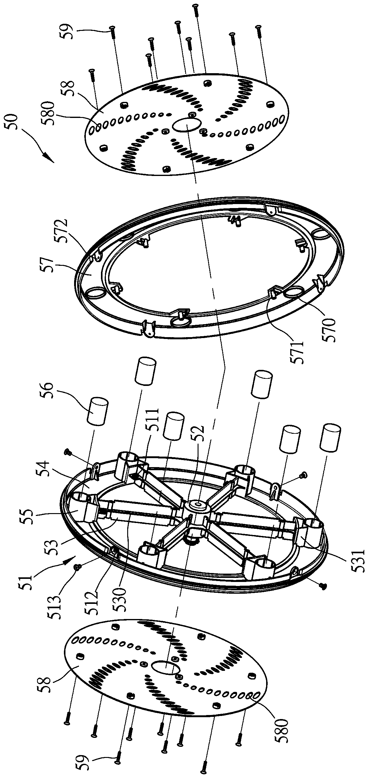 Flywheel structure