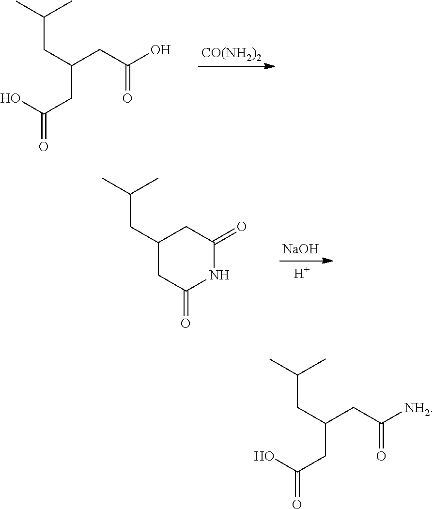 Method for preparing pregabalin intermediate 3-isobutylglutaric acid monoamide