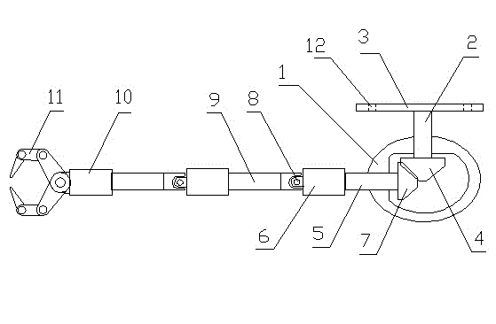 Spider-type high-altitude working bench