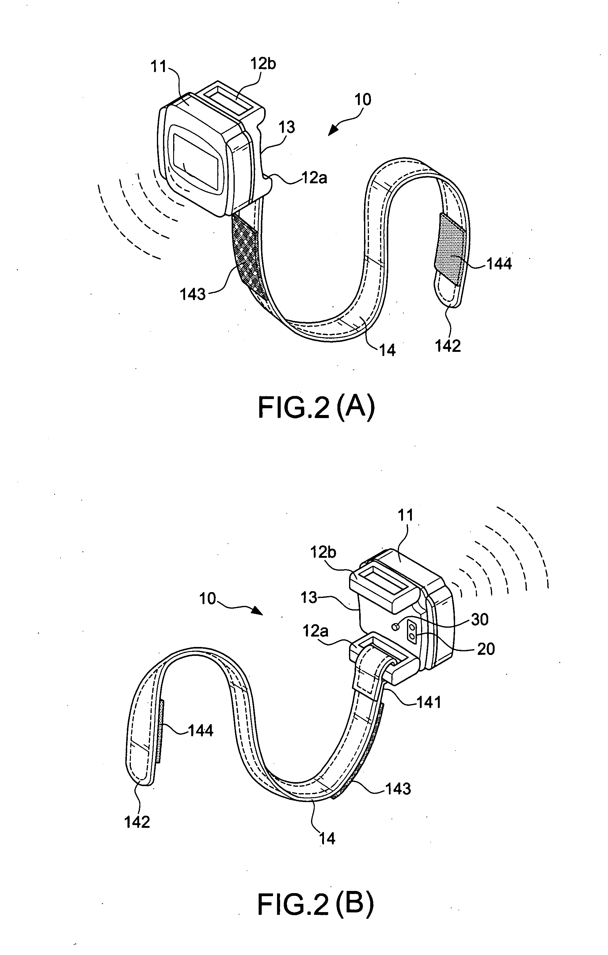 Finger-type pulse detection wireless transmission structure