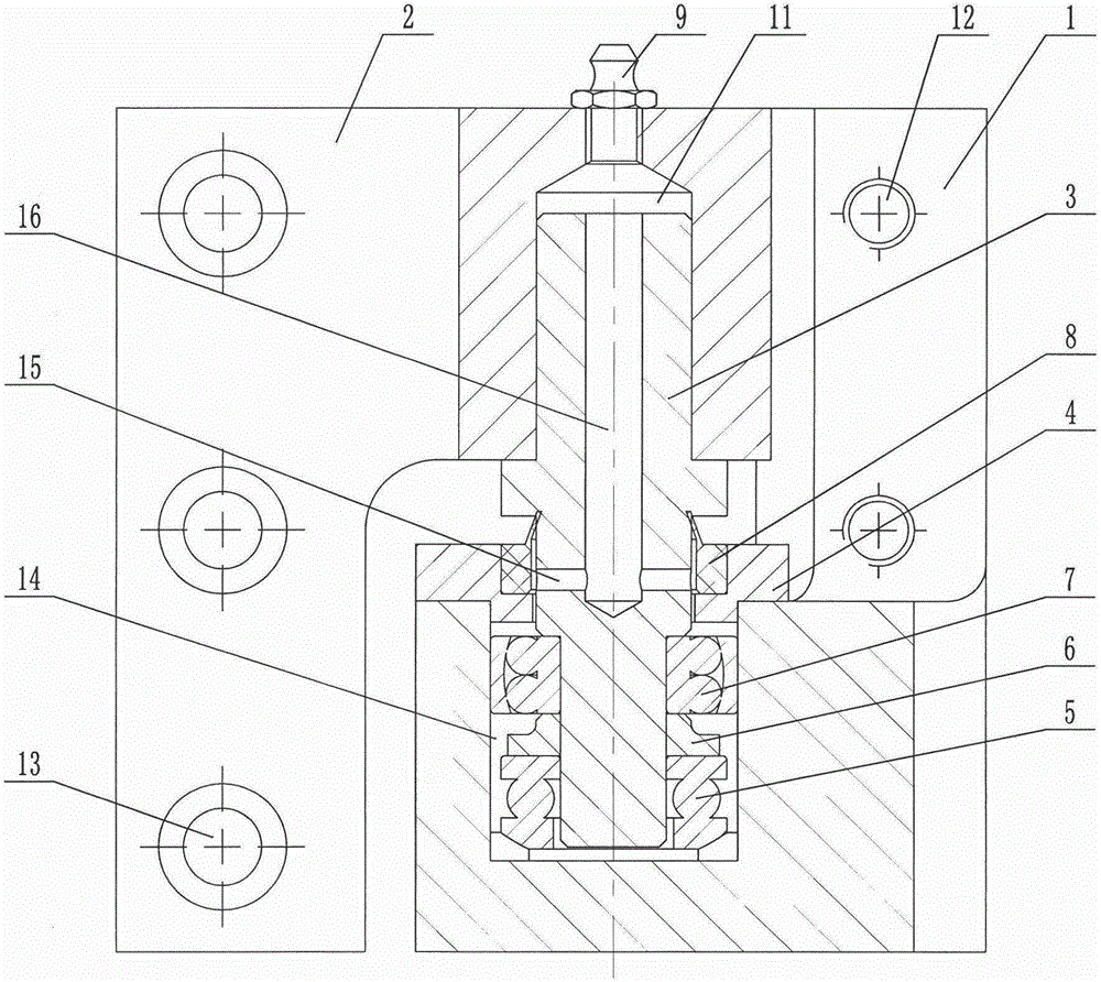 Hinge for blast-resistant door