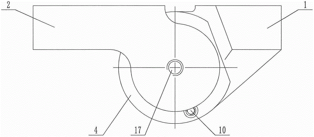 Hinge for blast-resistant door