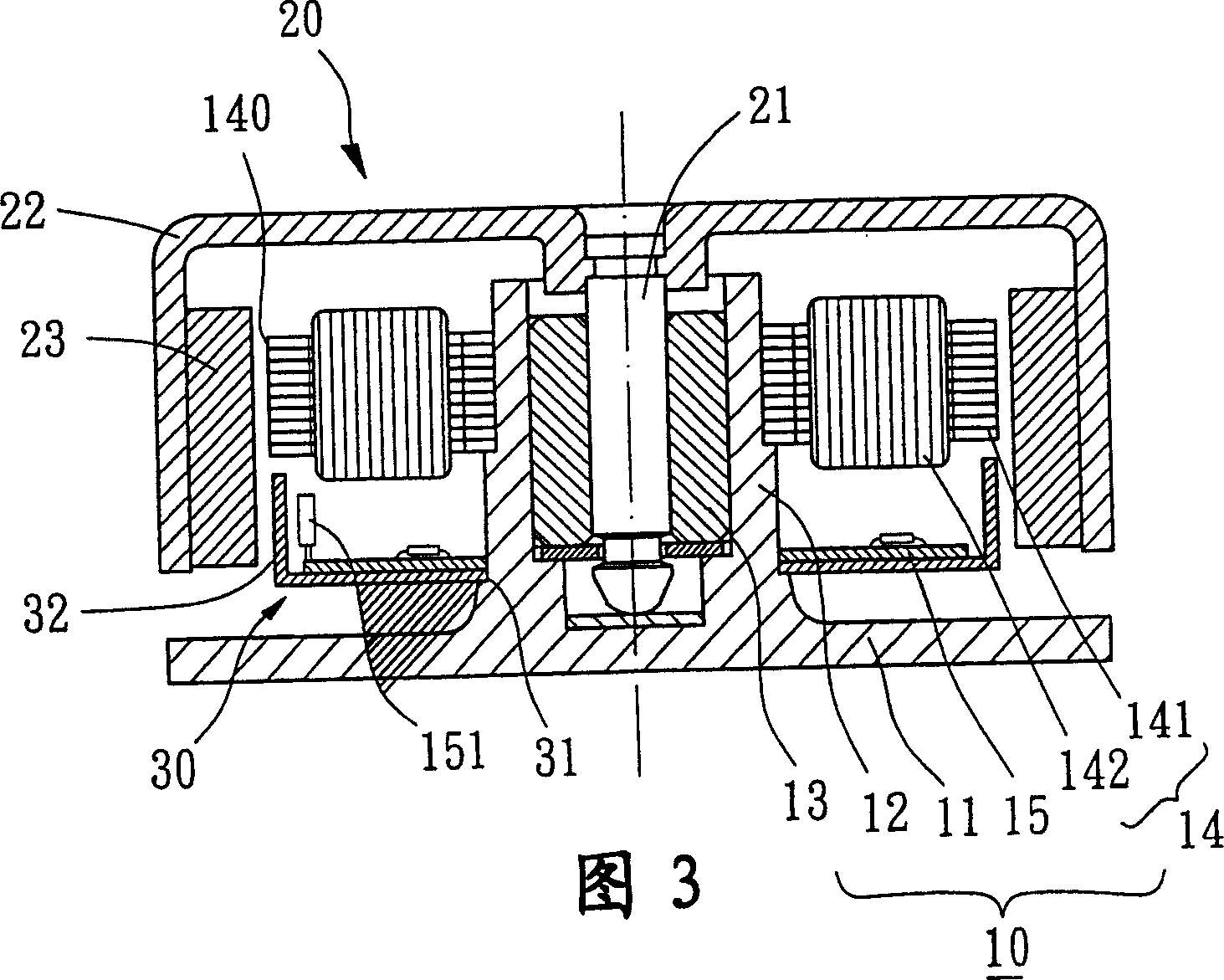 Motor with magnetic-sensing balance sheet