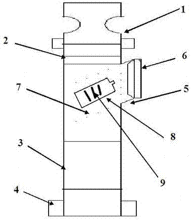 Device and method for accurate leak checking on blast furnace tuyere small sleeves