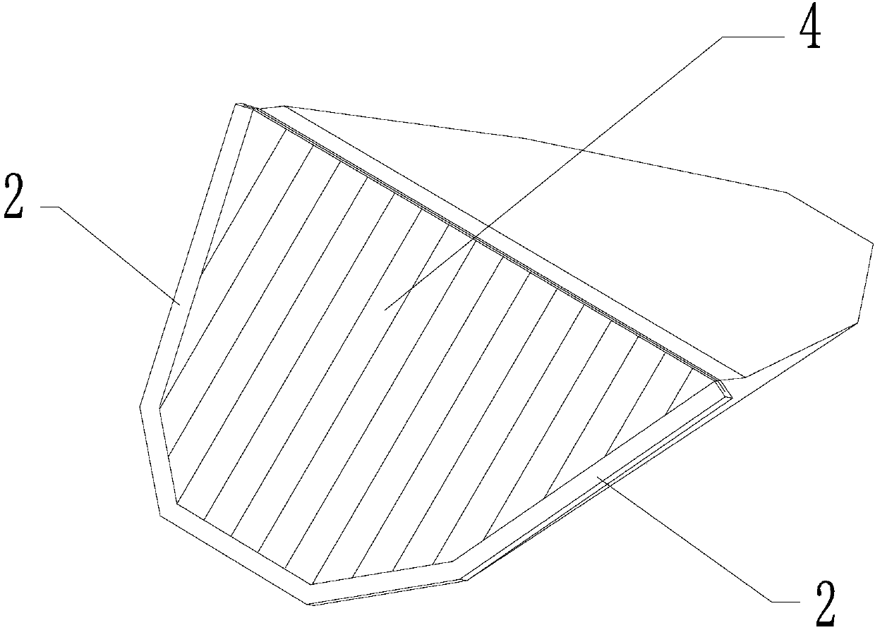 Seamless water-stopping panel dam