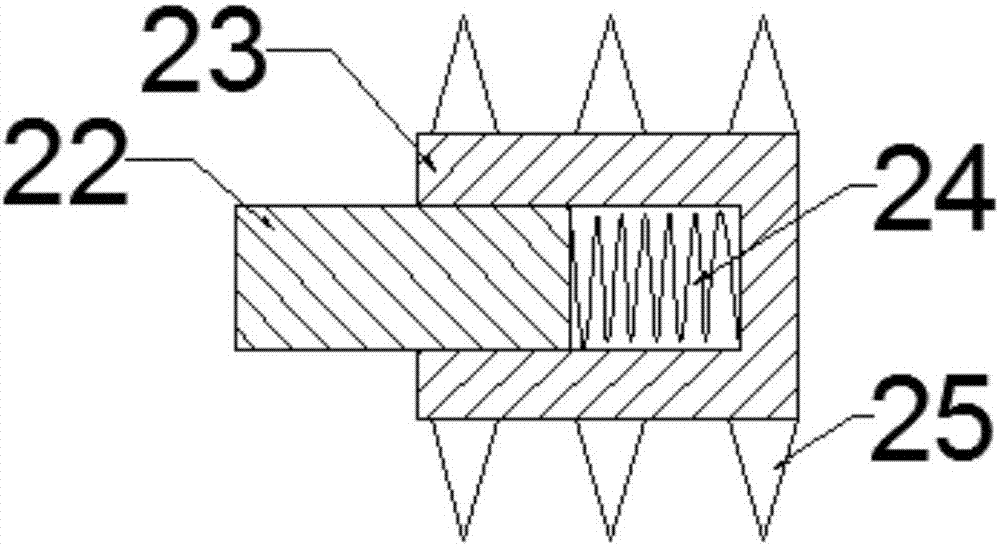 Sewage flocculation device with high mixing uniformity