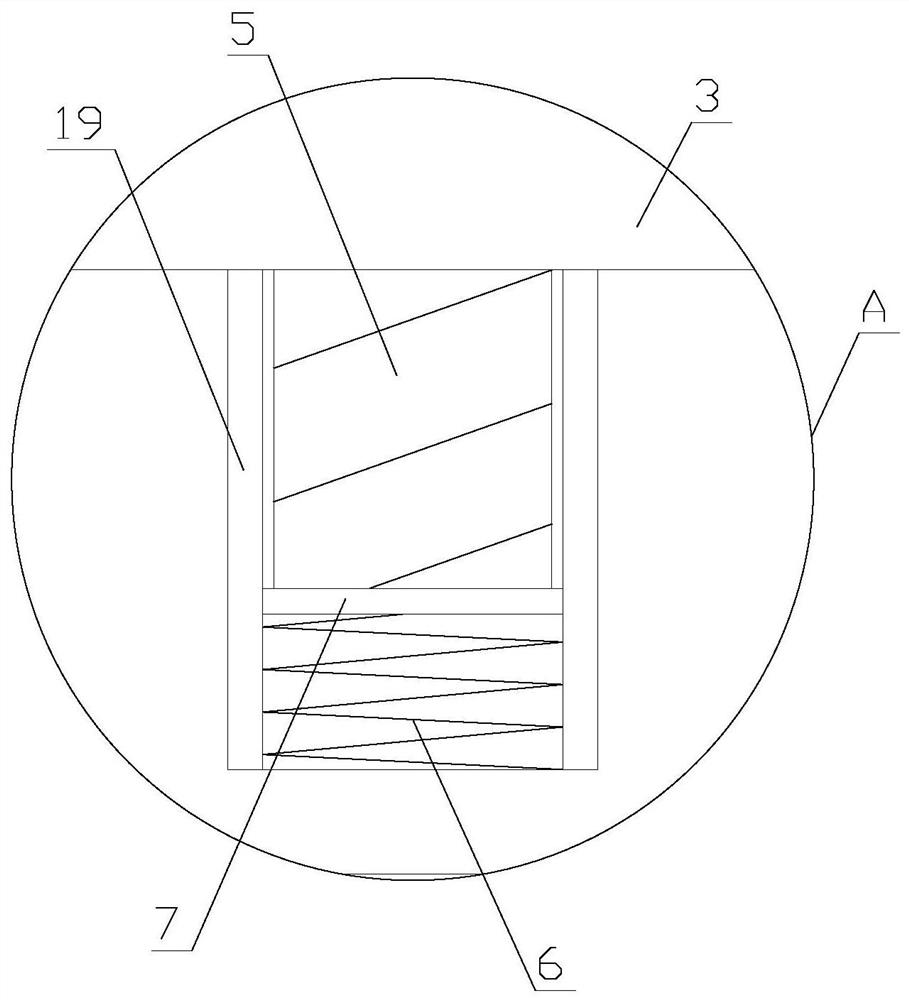 Fixing device for connecting dust removal cloth bag and dust remover