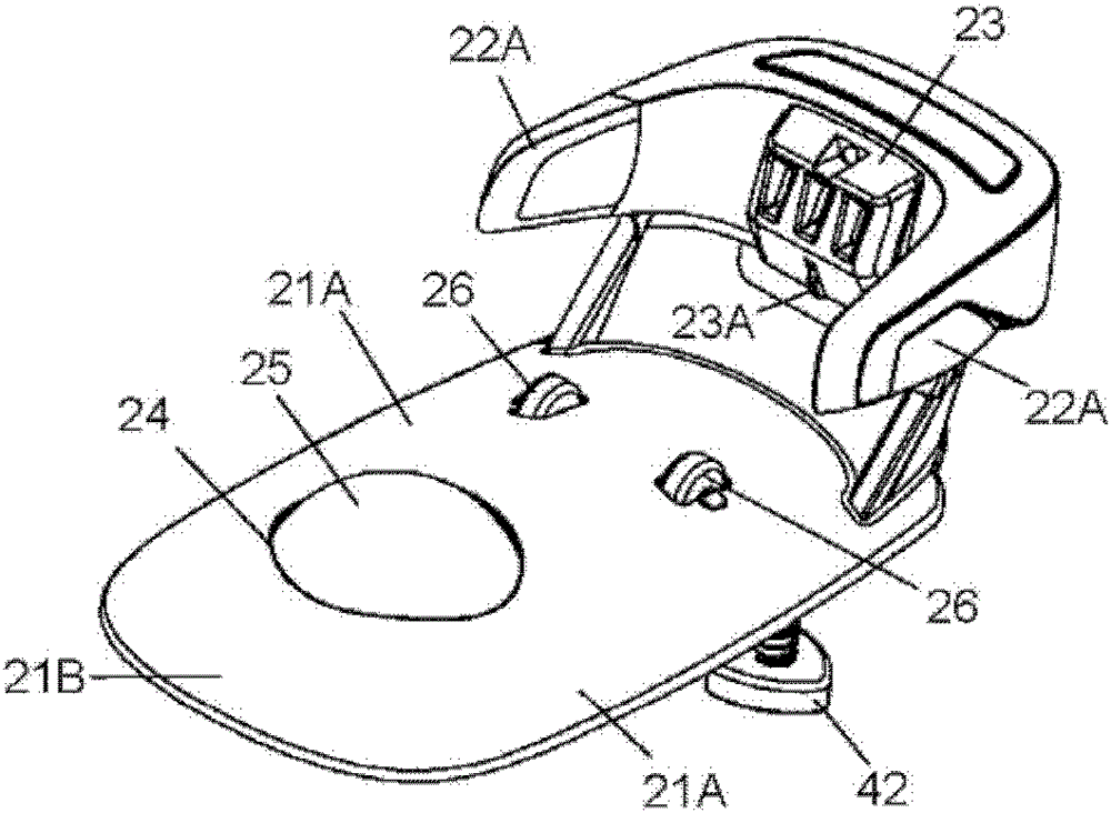 Charging base for cordless irons