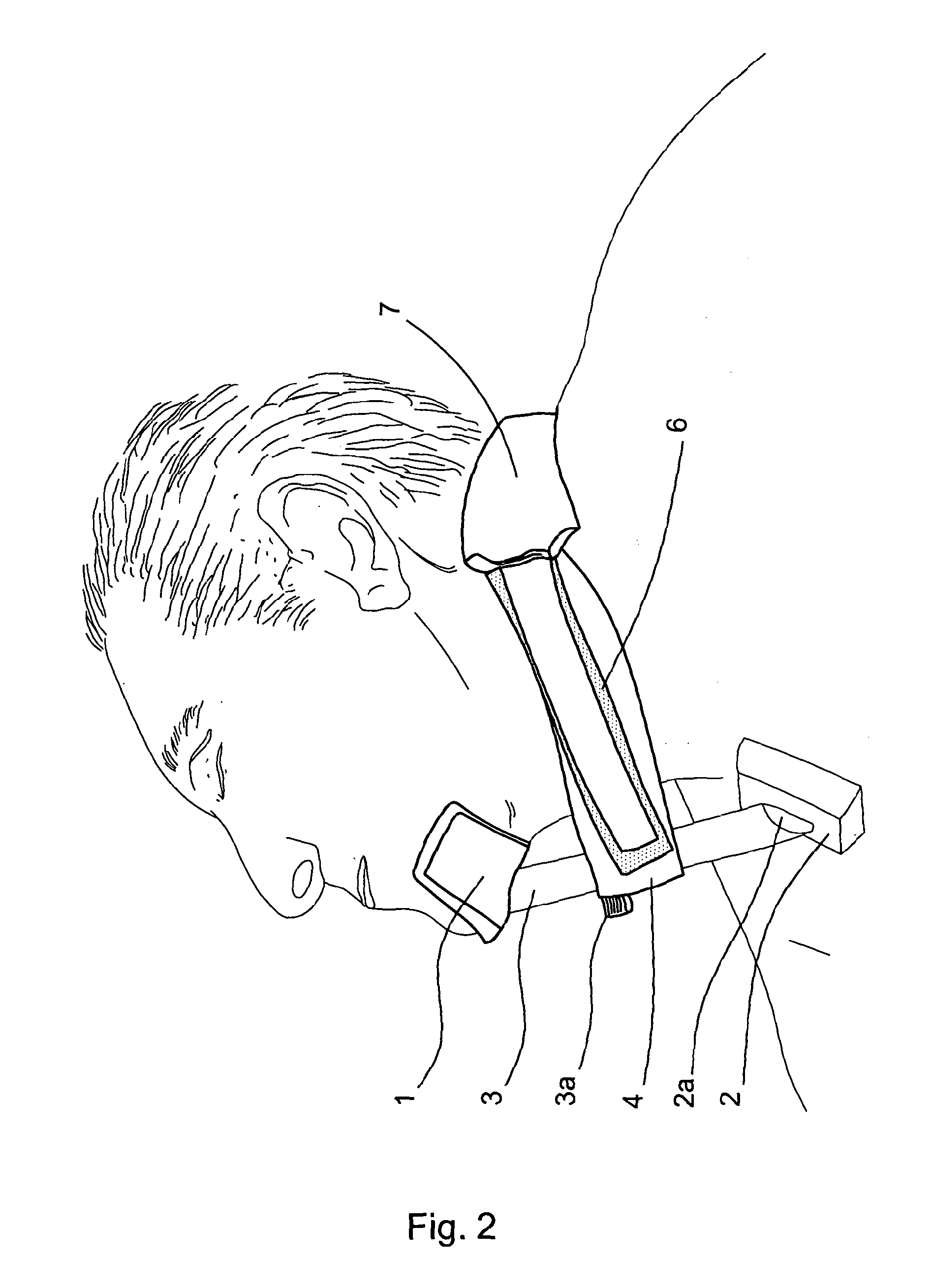 Chin and neck support device