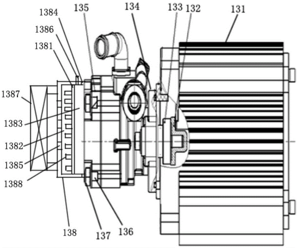 Direct-current brushless electro-hydraulic power steering pump and control method thereof of new energy passenger car