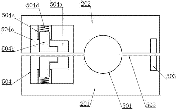 Efficient plate vulcanizing machine body device