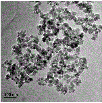 Poly-dopamine coated nano-micro powder and preparation method thereof