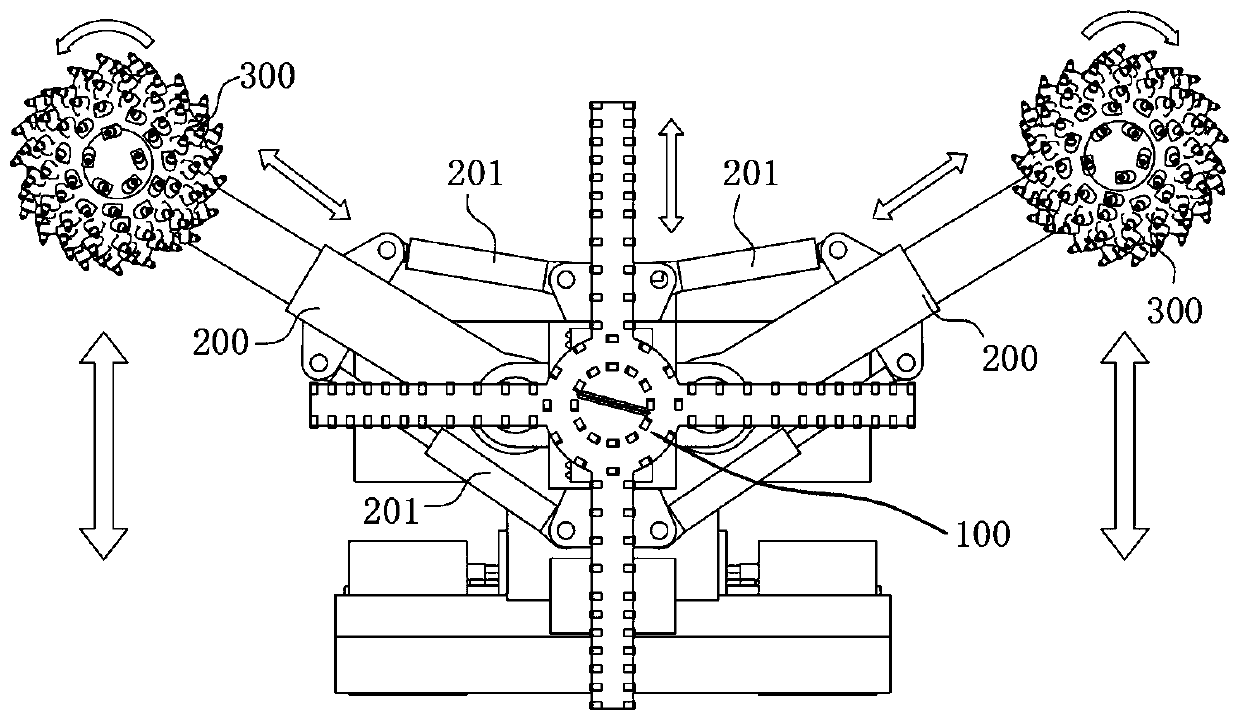 Cutting part, tunneling equipment and tunneling method