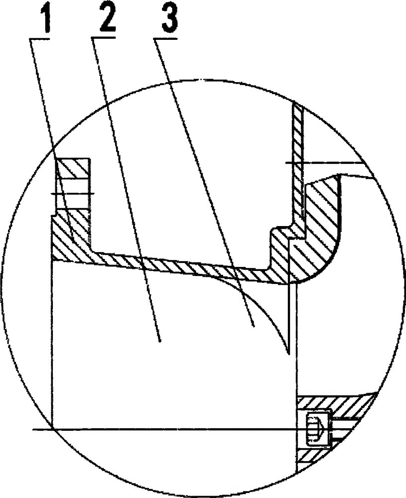 Semi-open type self-cutting blocking-free pump impeller for shearing structure