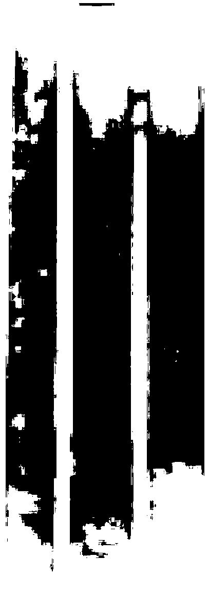 Narrow band thin-layer chromatographic sheet and preparation method thereof